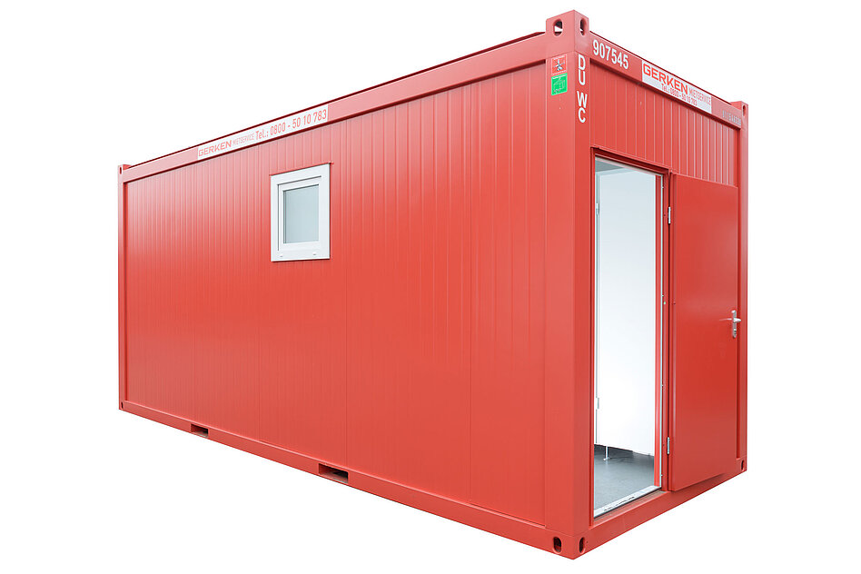 Dusch-Container mit Toiletten zum Mieten MDWCC 6025 02-02-01